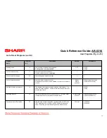 Предварительный просмотр 13 страницы Sharp IMAGER AR-5316 Quick Reference Manual