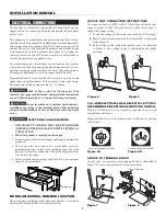 Preview for 4 page of Sharp Insight Electric Rang Installation Manual