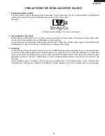 Предварительный просмотр 39 страницы Sharp Insight KB-4425LK Service Manual