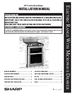 Preview for 1 page of Sharp Insight-Pro KB-3425L Installation Manual