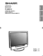 Sharp IT-23M1U Operation Manual предпросмотр