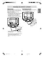 Preview for 17 page of Sharp IT-23M1U Operation Manual