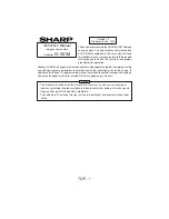 Sharp IV-S51M Instruction Manual preview