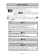 Preview for 3 page of Sharp IV-S51M Instruction Manual