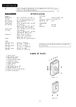 Предварительный просмотр 2 страницы Sharp JC-129BK Service Manual