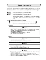 Preview for 3 page of Sharp JW-20FL5 User Manual