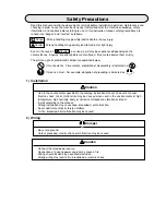 Предварительный просмотр 3 страницы Sharp JW-21MN User Manual