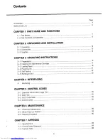 Preview for 5 page of Sharp JX-720 Operation Manual