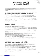 Preview for 149 page of Sharp JX-8200 Operation Manual