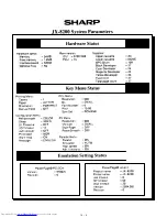 Preview for 204 page of Sharp JX-8200 Service Manual