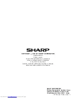 Preview for 206 page of Sharp JX-8200 Service Manual