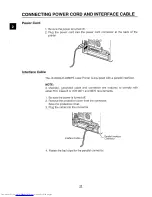 Preview for 22 page of Sharp JX-9460 Operation Manual