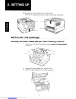 Предварительный просмотр 14 страницы Sharp JX-9500 Operation Manual