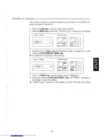 Предварительный просмотр 35 страницы Sharp JX-9500 Operation Manual