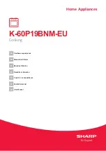 Sharp K-60P19BNM-EU User Manual предпросмотр