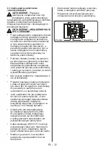 Предварительный просмотр 20 страницы Sharp KA-74P51BNM-PL User Manual