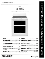 Sharp KB-3401L Operation Manual preview