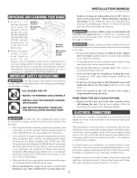 Preview for 3 page of Sharp KB-3411JK Installation Manual