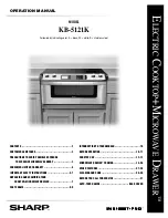 Preview for 1 page of Sharp KB-5121K Operation Manual