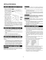 Preview for 2 page of Sharp KB-6015KK Installation Manual