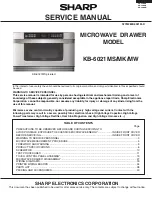 Sharp KB-6021MK Service Manual preview