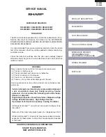 Preview for 5 page of Sharp KB-6024MK Service Manual