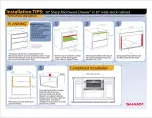 Sharp KB-6525PS Installation Tips preview