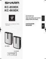 Sharp KC-850EK Operation Manual preview