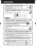 Preview for 12 page of Sharp KC-850EK Operation Manual