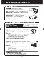 Preview for 14 page of Sharp KC-850EK Operation Manual