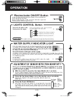 Preview for 12 page of Sharp KC-850EKW Operation Manual