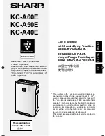 Preview for 1 page of Sharp KC-A40E Operation Manual