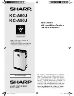 Sharp KC-A50J Operation Manual preview