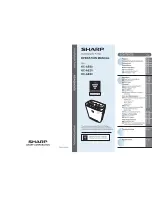 Sharp KC-AE20 Operation Manual preview