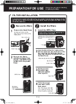 Preview for 8 page of Sharp KC-C100E Operation Manual