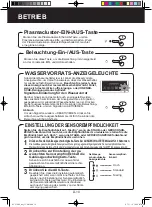 Preview for 34 page of Sharp KC-C100E Operation Manual