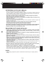 Preview for 115 page of Sharp KC-C100E Operation Manual