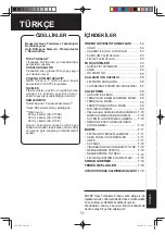 Preview for 135 page of Sharp KC-C100E Operation Manual