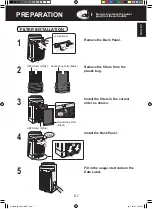 Предварительный просмотр 9 страницы Sharp KC-D40EU-W Operation Manual