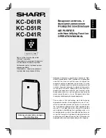 Sharp KC-D41R Operation Manual preview