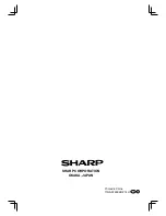 Предварительный просмотр 44 страницы Sharp KC-D41R Operation Manual