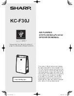 Sharp KC-F30J Operation Manual preview