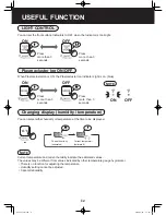 Preview for 11 page of Sharp KC-F30J Operation Manual