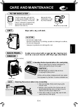 Preview for 31 page of Sharp KC-F30Y Operation Manual