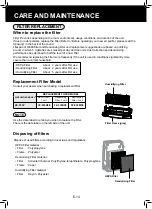 Preview for 34 page of Sharp KC-F30Y Operation Manual