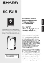 Sharp KC-F31R Operation Manual preview