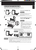 Предварительный просмотр 11 страницы Sharp KC-F32EU Operation Manual