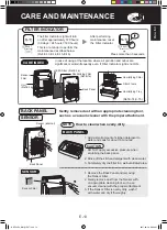 Предварительный просмотр 15 страницы Sharp KC-F32EU Operation Manual