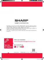 Предварительный просмотр 162 страницы Sharp KC-F32EU Operation Manual