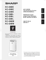 Preview for 1 page of Sharp KC-G40E Operation Manual